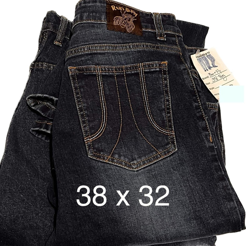 Run and fly 38x32 jeans bootcut jeans new without tags